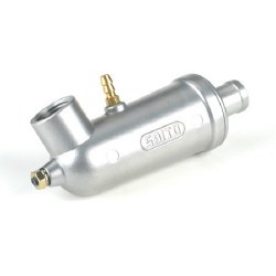 Muffler,12mm Revised Cast:65-82a