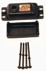 Top & Bottom Servo Case w/ Screws, for SB2230SG