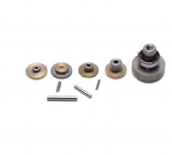 Servo Gear Set w/ Bearings, for SC1252MG