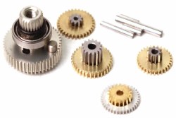 Servo Gear Set w/ Bearings, for SV1254MG