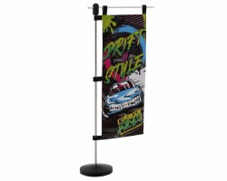 Sideways RC Scale Drift Pit Flag (Color)