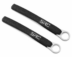 Sideways RC Scale Drift Nylon Tow Sling w/Steel Ring (Black) (2)
