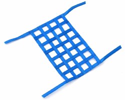 Sideways RC Scale Drift Window Net (Blue) (Large)