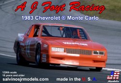1/24 AJ Foyt Racing 1983 Chevrolet Monte Carlo Model Kit