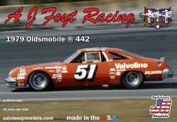 1/24 AJ Foyt Racing 1979 Oldsmobile 442 Model Kit