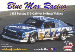 1/24 Blue Max Racing 1986 2+2 Driven by Rusty Wallace Model Kit