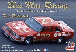 1/24 Blue Max Racing 1983 Pontiac LeMans driven by Tim Richmond Model Kit