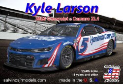 Kyle Larson’s 2023 Chevrolet Camaro in the Primary “hendrickmotorcars.com” paint scheme