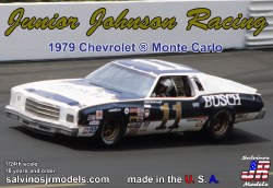 1/25 Junior Johnson Racing 1979 Chevrolet Monte Carlo driven by Cale Yarborough Model Kit