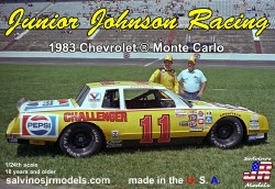 1/24 Junior Johnson Racing 1983 Chevrolet Monte Carlo Model Kit