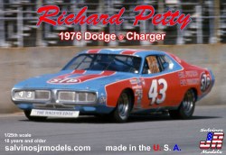 1/24 Richard Petty 1976 Dodge Charger Model Kit