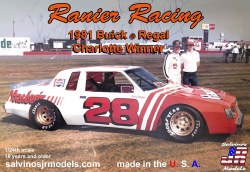 1/24 Rainer Racing 1981 Buick Charlotte Winner Driven by Bobby Allison Model Kit