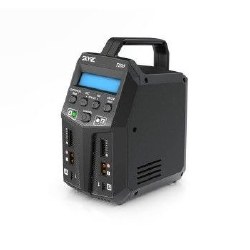 SkyRC T200 Dual Balance Charger / Discharger 100W X 2, 12A - Includes Hobby Details LiPo Safe Bag