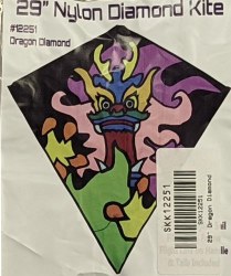 29" Dragon Diamond Kite