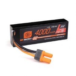 7.4V 4000mAh 2S 30C Smart LiPo G2 Hard Case: IC5