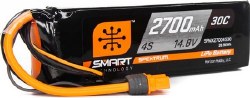 2700mAh 4S 14.8V Smart LiPo Battery 30C; IC3