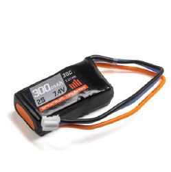 300mAh 2S 7.4V 30C LiPo Battery; PH Connector