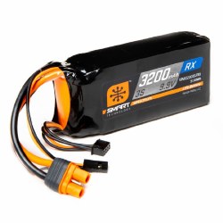 3200mAh 3S 9.9V Smart LiFe ECU Battery; IC3