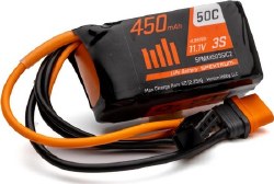 450mAh 3S 11.1V 50C LiPo Battery; IC2