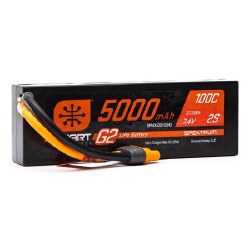 5000mAh 2S 7.4V Smart G2 LiPo 100C; IC3