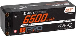 6500mAh 4S 15.2V Smart Pro Race HV LiPo 120C: 5mm