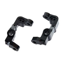 STC91400BK Aluminum Front Caster Block Black (pair) B5