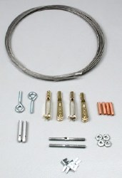 Pull Cable Kit w/Turnbuckles,15'