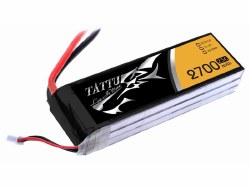 Tattu 2700mAh 3S1P 11.1V 25C LiPo XT60 Plug Soft Case 106x33x26mm