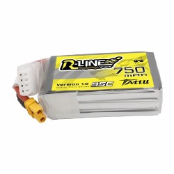 Tattu R-Line 750mAh 11.1V 95C 3S1P Lipo Battery Pack with XT30 Plug 58x30x21mm