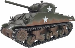 Taigen Sherman M4A3 75mm Metal) Infrared 2.4GHz RTR RC Tank 1/16th Scale