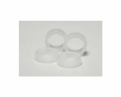 Tamiya JR Large Diameter Soft Tire Set (Clear)