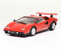 Lamborghini Countach LP500S 1/24 Model Kit (Red w/Clear Coat)