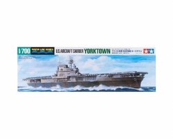 Tamiya Yorktown CV-5 US 1/700 Aircraft Carrier Model Kit