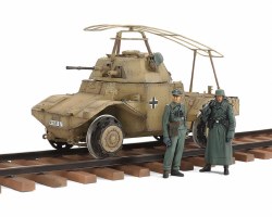 Tamiya P204(f) German Armored Railway Vehicle 1/35 Model Kit