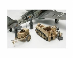 Tamiya 1/48 German Kettenkraftrad w/Aircraft Power Supply