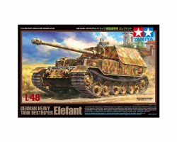 Tamiya 1/48 German Heavy Tank Destroyer Elefant Model Kit