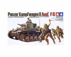 Tamiya 1/35 German PZKPFW II Tank Model Kit