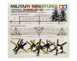 Tamiya 1/35 Barricade Model Set