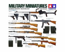 Tamiya 1/35 German Infantry Weapon Set Model Kit