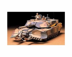 Tamiya 1/35 US M1A1 Model Kit w/Mine Plow