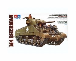 1/35 U.S. Medium Tank M4 Sherman Model Kit