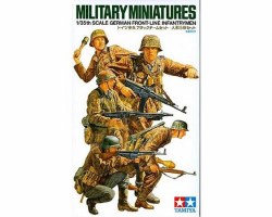 Tamiya 1/35 German Front-Line Infantrymen Figures (5)