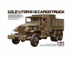 Tamiya 1/35 US 2.5 Ton 6x6 Cargo Truck Model Kit