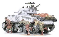 Tamiya 1/35 M4A3 Sherman 105mm Howitzer Plastic Model Kit