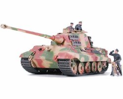 Tamiya 1/35 German King Tiger Tank Model Kit (Ardennes Front)