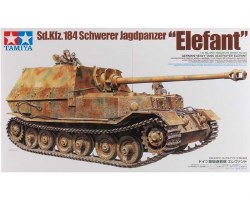 Tamiya 1/35 German Tank Destroyer Elefant Model Kit