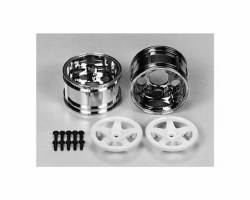 Tamiya Two Piece 5-Spoke Wide Wheels (2)