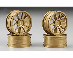 Tamiya Medium-Narrow 10-Spoke Wheels