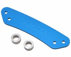 Tamiya TT-01 Aluminum Bumper Stopper (Blue)