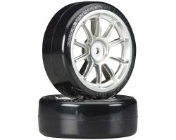 1/10 SD Drift Tech Tires/10-Spoke Whls 24mm